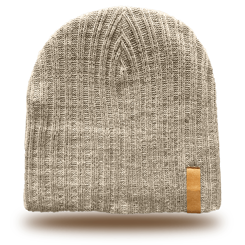 2. Graue Namensmütze, Second Edition, gestrickt mit Reflex (1 Größe)